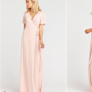 Show Me Your Mumu Noelle Flutter Wrap Dress Medium